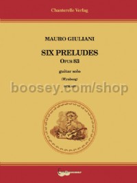 6 Preludes op. 83 (Guitar)
